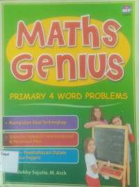 Maths genius primary 4 word problems