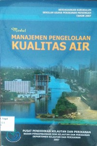 Modul manajemen pengelolaan kualitas air