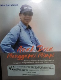 Anak desa menggapai mimpi