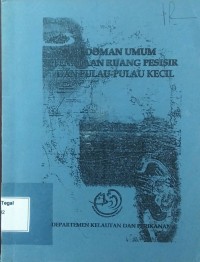 Pedoman umum penataan ruang pesisir dan pulau pulau kecil
