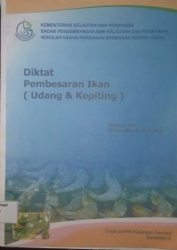 Diktat pembesaran ikan ( udang & kepiting )