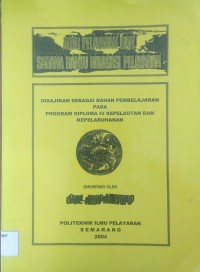 Alur pelayaran dan sarana bantu navigasi pelayaran