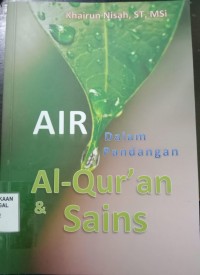 Air Dalam Pandangan Al-Qur'an dan Sains